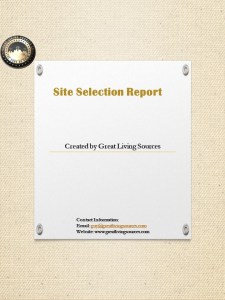 site selection report